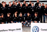 El Atletico de Madrid de Futbol en el VW Race Tour 2012