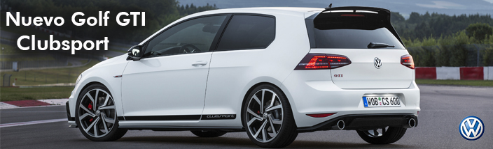 Nuevo Golf GTI Clubsport con 265 CV