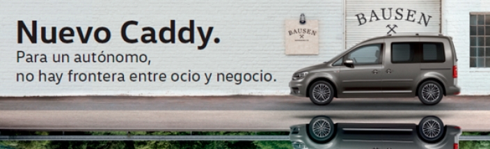 Caddy: Para un autónomo, no hay frontera entre ocio y negocio. 