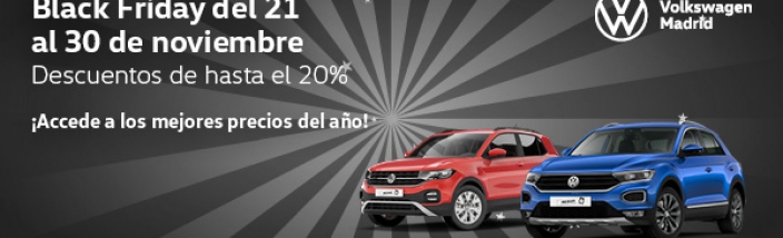 ¡El Black Friday llega a Volkswagen!